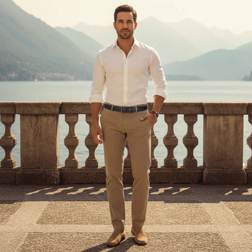 Ceinture Old Money Homme - old money style