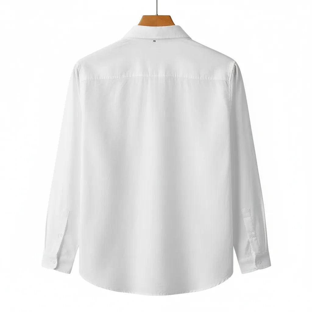 Chemise en Lin Homme Manche Longue - old money style