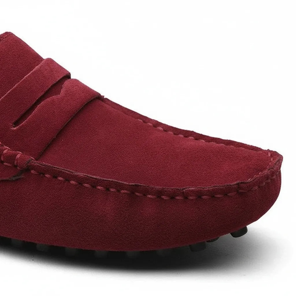Mocassin en Daim Homme - old money style