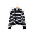 Pull Marinière Bleu Marine Femme Bleu Marine S - My Store