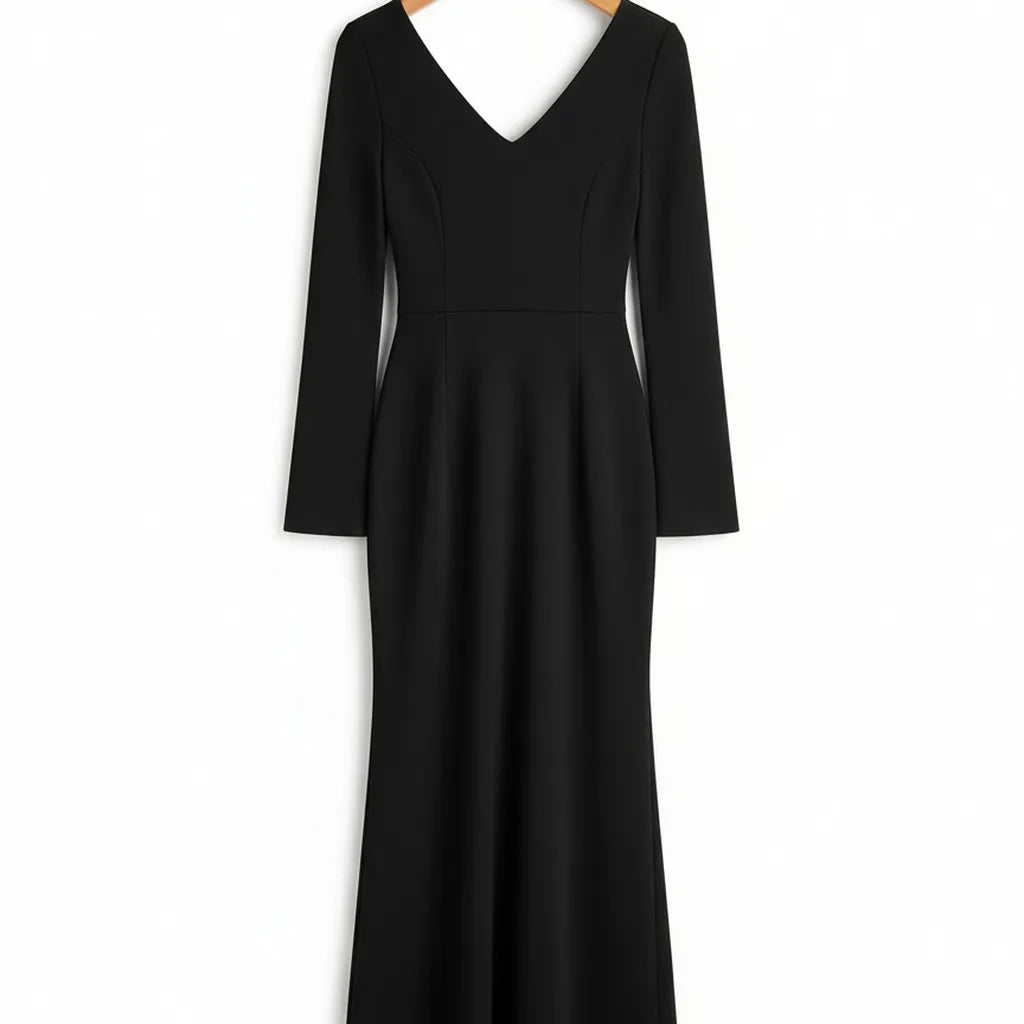 Robe en Soie Noire - My Store