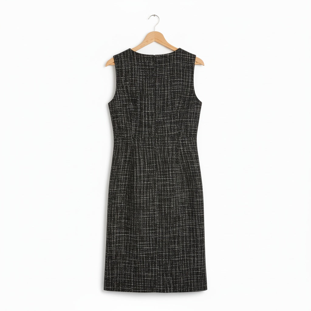 Robe Tweed Noir - My Store