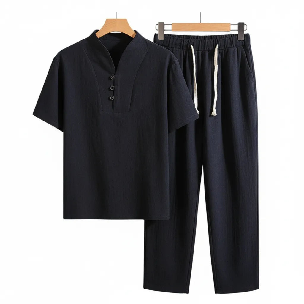Tenue Old Money Homme Noir - old money style